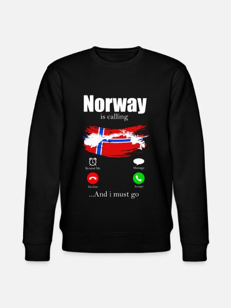 Norway - Stanley/Stella CHANGER Unisex Organic Sweatshirt - black