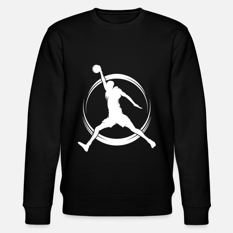 Basketballer - Stanley/Stella Unisex Bio-Sweatshirt CHANGER  - Schwarz