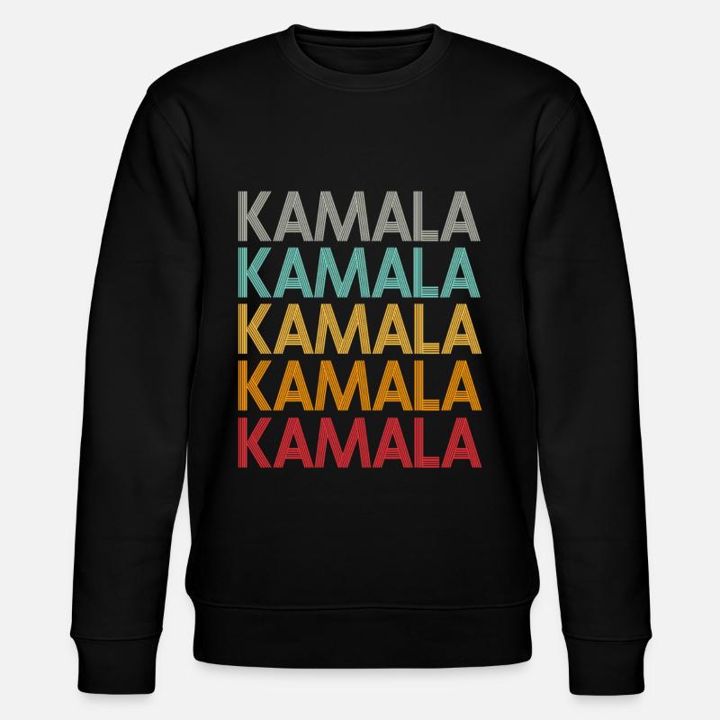 Kamala Harris - Stanley/Stella CHANGER Unisex Organic Sweatshirt - black