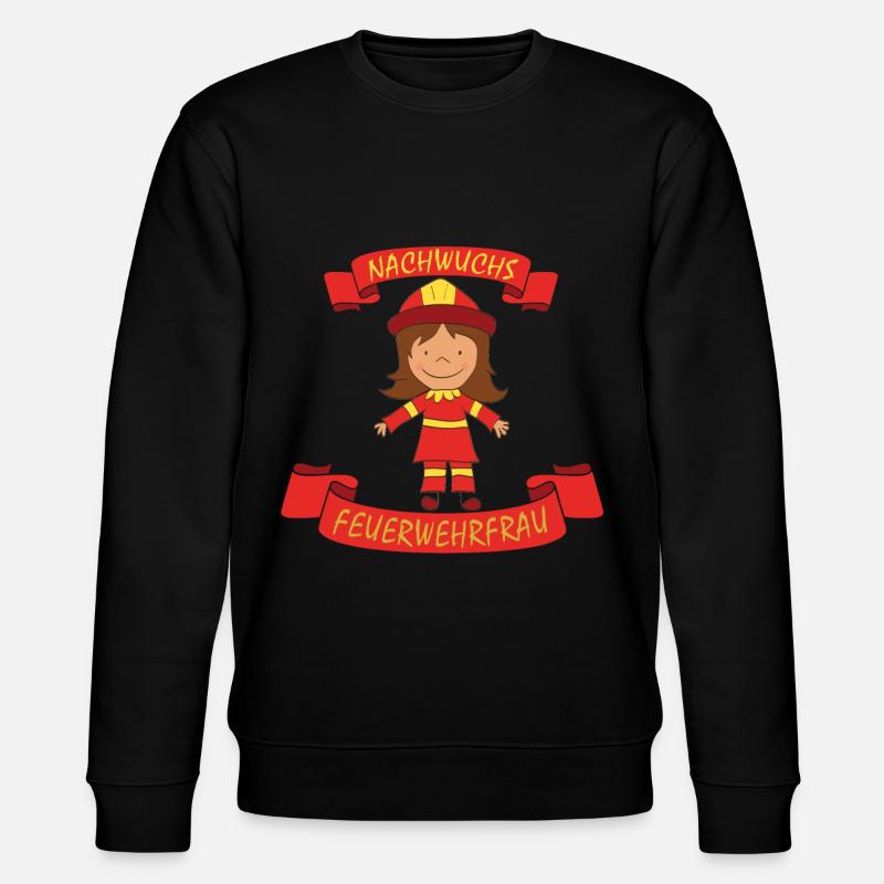 jeune pompier pompier - Sweat bio CHANGER Stanley/Stella Unisexe - noir