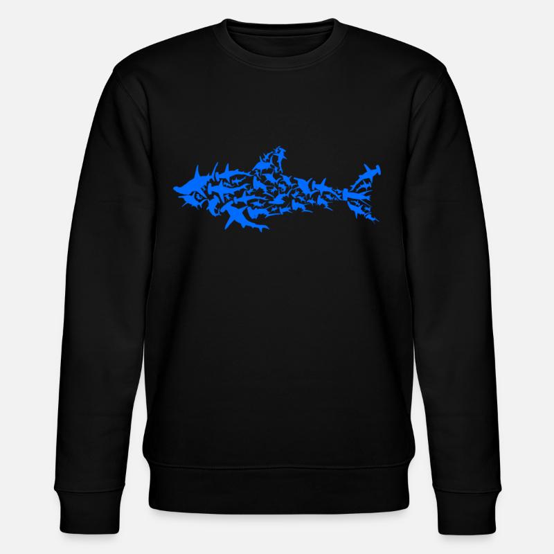Requin requin - Sweat bio CHANGER Stanley/Stella Unisexe - noir