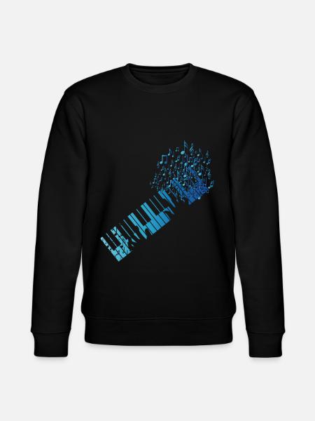 Synthesizer Keyboard - Stanley/Stella Unisex Bio-Sweatshirt CHANGER - Schwarz