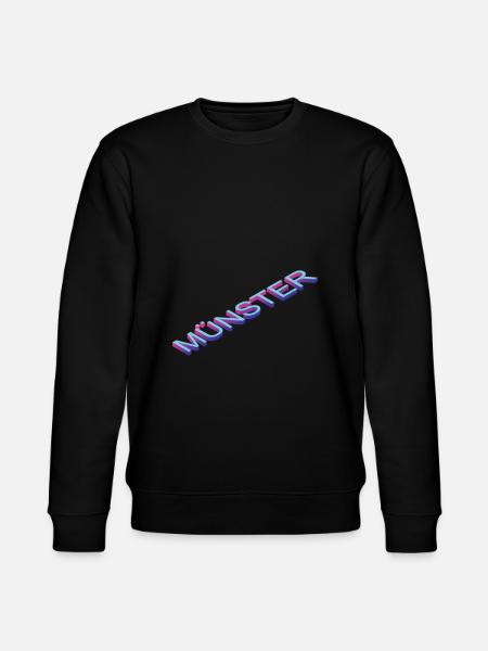 Münster - Stanley/Stella Unisex Bio-Sweatshirt CHANGER - Schwarz