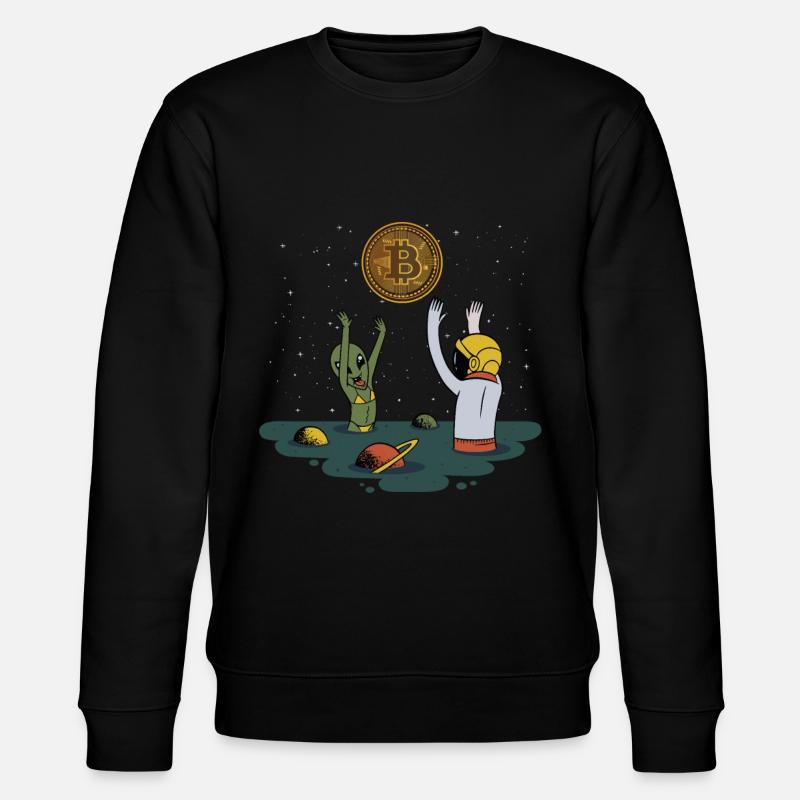 Bitcoins Trader Crypto Asset - Sweat bio CHANGER Stanley/Stella Unisexe - noir
