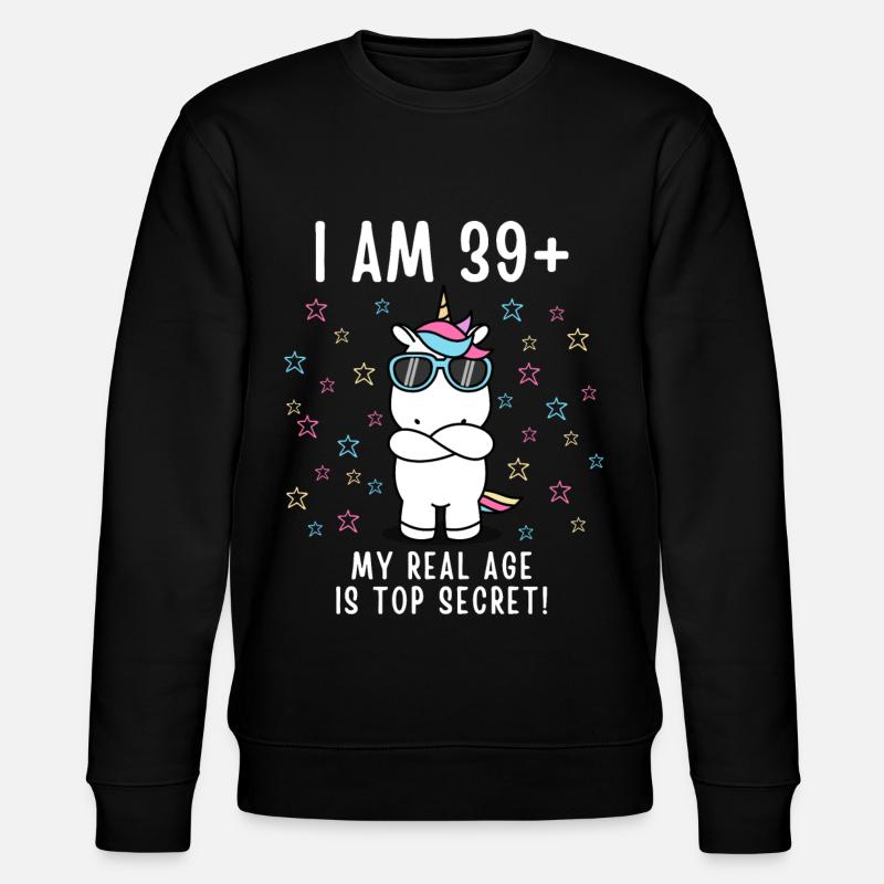 40e anniversaire 40 ans 1981 - Sweat bio CHANGER Stanley/Stella Unisexe - noir