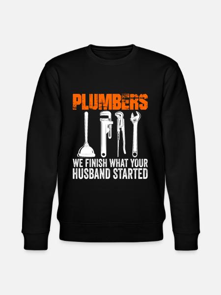 Loodgieter Loodgietersgereedschap Loodgieter - Stanley/Stella Uniseks bio-sweatshirt CHANGER  - zwart