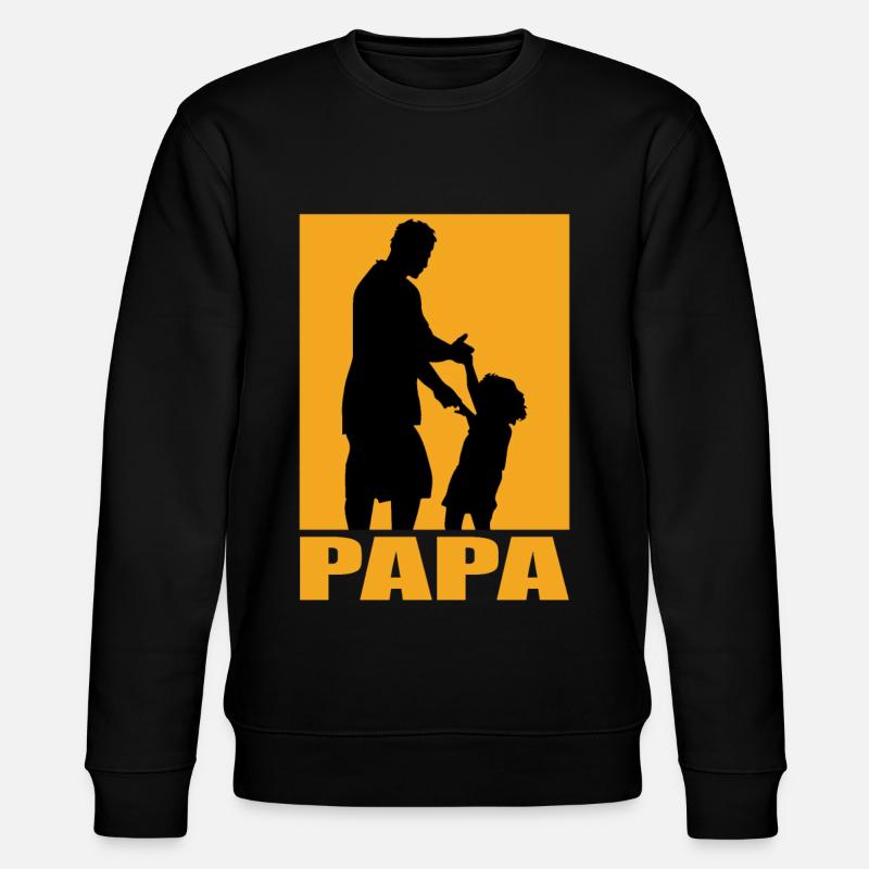 Papa Design - Sweat bio CHANGER Stanley/Stella Unisexe - noir