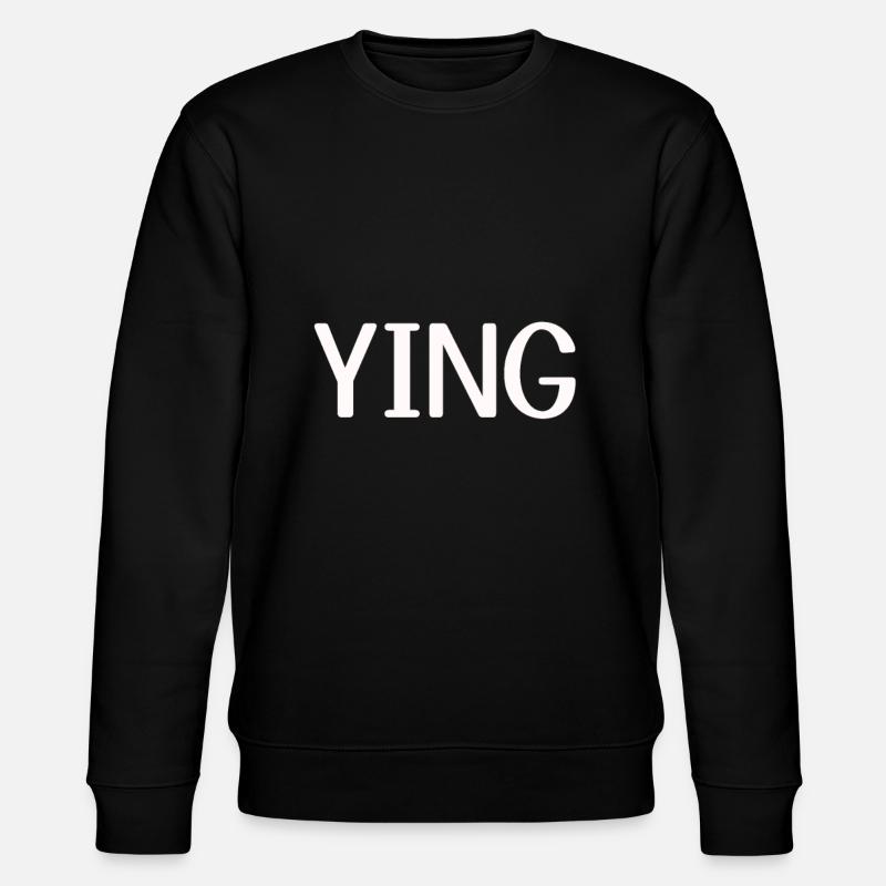 Ying et Yang - Sweat bio CHANGER Stanley/Stella Unisexe - noir