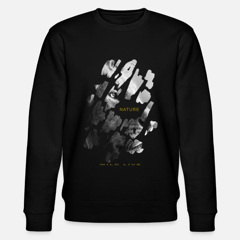 Nature - Sweat bio CHANGER Stanley/Stella Unisexe - noir