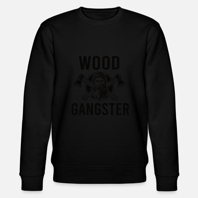 Menuisier Carpenter Zimmermann - Sweat bio CHANGER Stanley/Stella Unisexe - noir