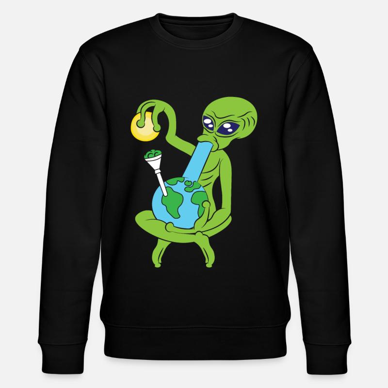 Alien Smoking - Sweat bio CHANGER Stanley/Stella Unisexe - noir
