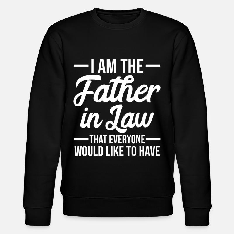 Beau-père mariage - Sweat bio CHANGER Stanley/Stella Unisexe - noir