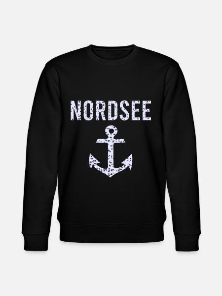 North Sea - Stanley/Stella CHANGER Unisex Organic Sweatshirt - black