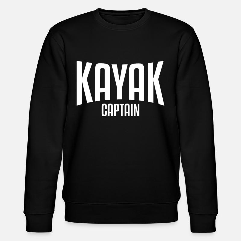 KAYAK CAPTAIN - Stanley/Stella Unisex Bio-Sweatshirt CHANGER - Schwarz