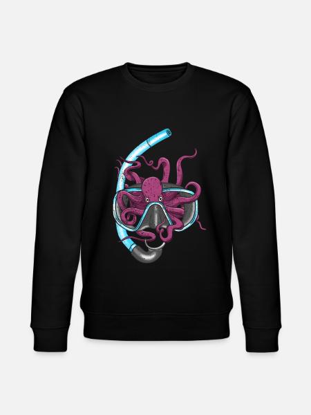 dive - Stanley/Stella CHANGER Unisex Organic Sweatshirt - black