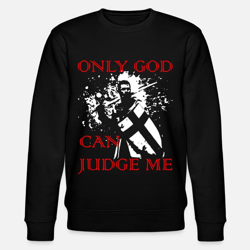 2reborn Crusader Templar Crossknight knight - Stanley/Stella CHANGER Unisex Organic Sweatshirt - black