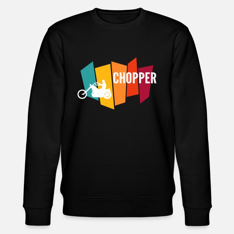 Chopper - Stanley/Stella Unisex Bio-Sweatshirt CHANGER  - Schwarz