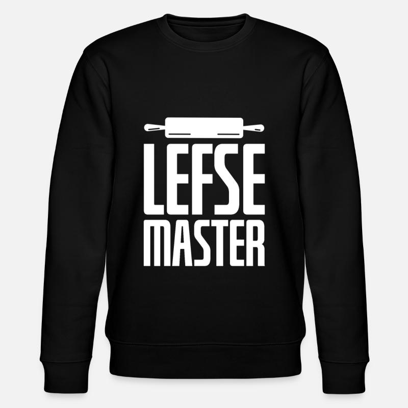 Lefse Master - Stanley/Stella CHANGER Unisex Organic Sweatshirt - black