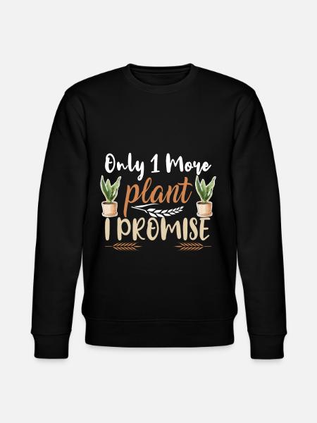 Plants Garden Flowers - Stanley/Stella CHANGER Unisex Organic Sweatshirt - black