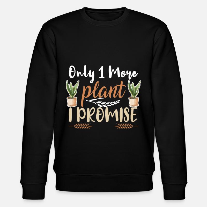 Plantes Jardins Fleurs - Sweat bio CHANGER Stanley/Stella Unisexe - noir