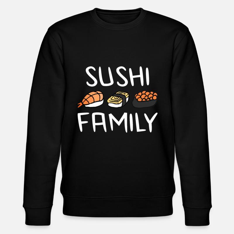 sushi - Stanley/Stella CHANGER Unisex Organic Sweatshirt - black