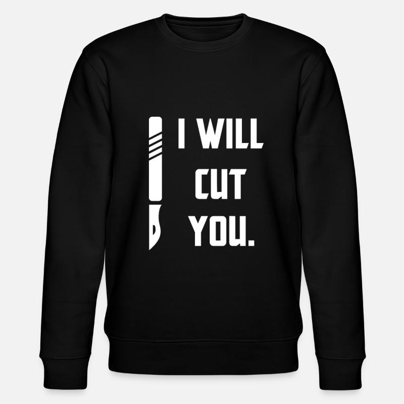 Chirurgien - Sweat bio CHANGER Stanley/Stella Unisexe - noir