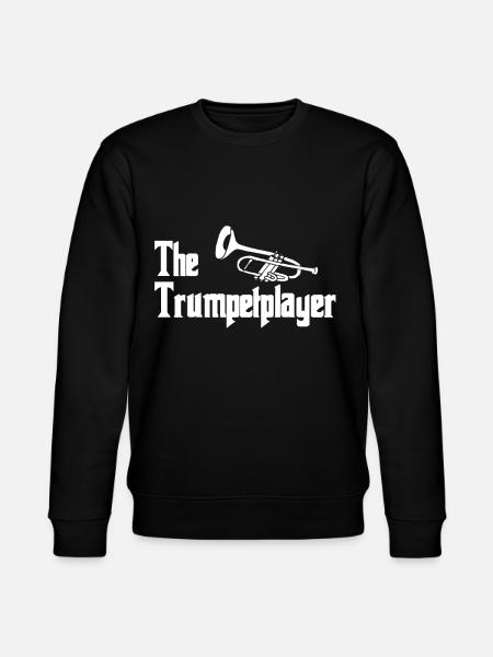 trumpet - Stanley/Stella CHANGER Unisex Organic Sweatshirt - black