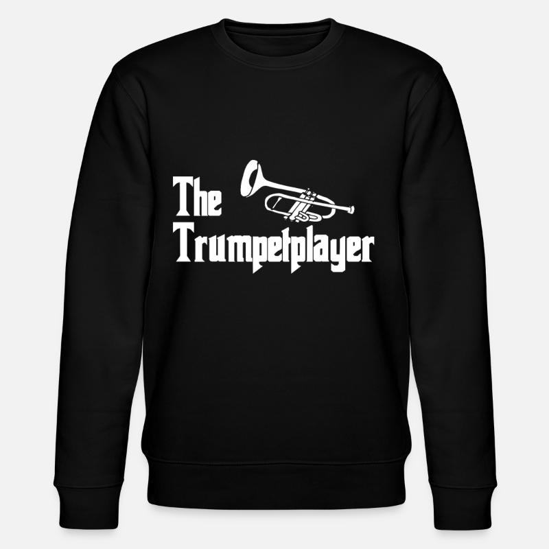 trumpet - Stanley/Stella CHANGER Unisex Organic Sweatshirt - black