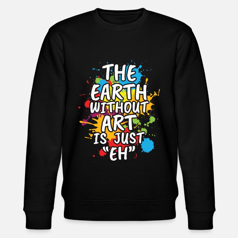 La Terre Sans-100 - Sweat bio CHANGER Stanley/Stella Unisexe - noir