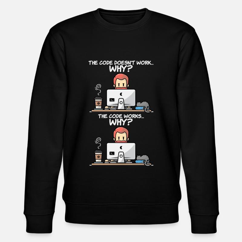 Programmeurs - Sweat bio CHANGER Stanley/Stella Unisexe - noir