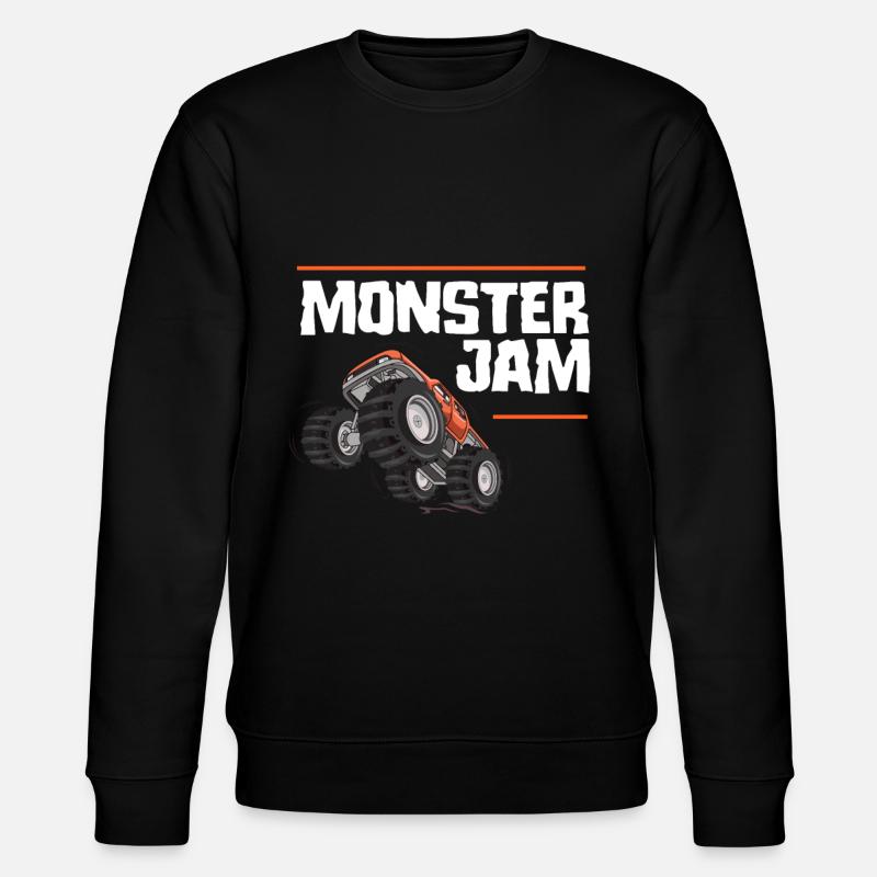 Monster Jam - Stanley/Stella Unisex Bio-Sweatshirt CHANGER - Schwarz