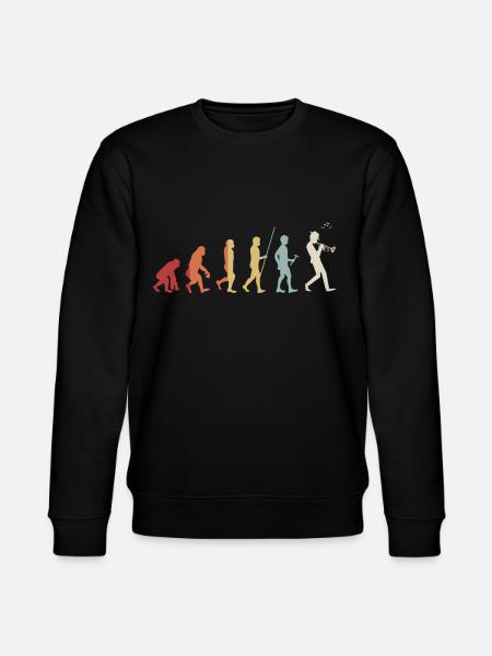 trumpet - Stanley/Stella CHANGER Unisex Organic Sweatshirt - black