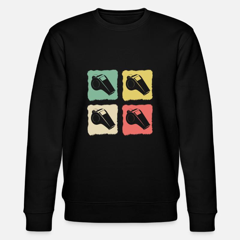 referee - Stanley/Stella CHANGER Unisex Organic Sweatshirt - black