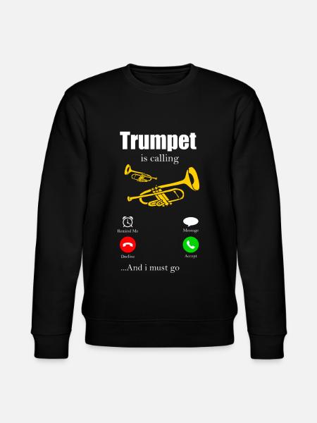 Trompette - Sweat bio CHANGER Stanley/Stella Unisexe - noir