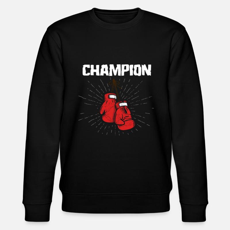 Boxen Champ - Sweat bio CHANGER Stanley/Stella Unisexe - noir