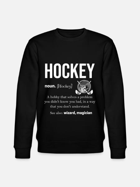 hockey - Stanley/Stella CHANGER Unisex Organic Sweatshirt - black