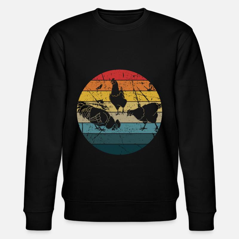 Poulet - Sweat bio CHANGER Stanley/Stella Unisexe - noir