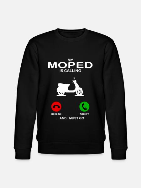 moped - Sweat bio CHANGER Stanley/Stella Unisexe - noir
