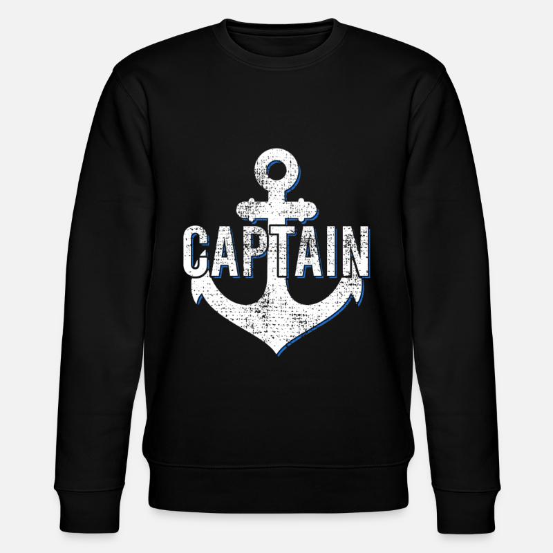 Capitaine - Sweat bio CHANGER Stanley/Stella Unisexe - noir