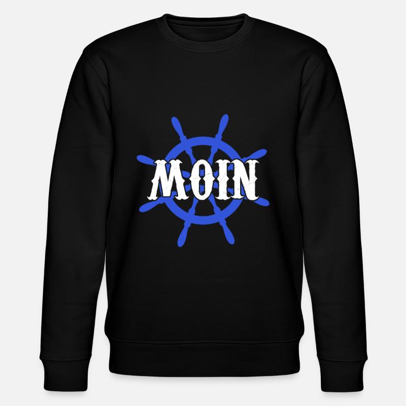 Moin - Stanley/Stella Unisex Bio-Sweatshirt CHANGER  - Schwarz