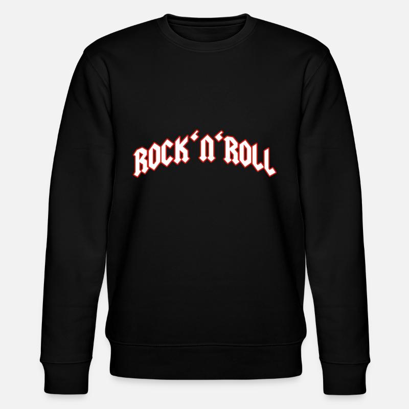 Rock and Roll - Stanley/Stella Unisex Bio-Sweatshirt CHANGER  - Schwarz