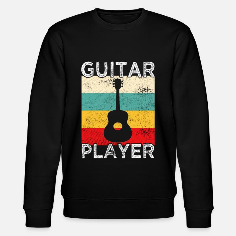 Gitarrist Retro - Sweat bio CHANGER Stanley/Stella Unisexe - noir
