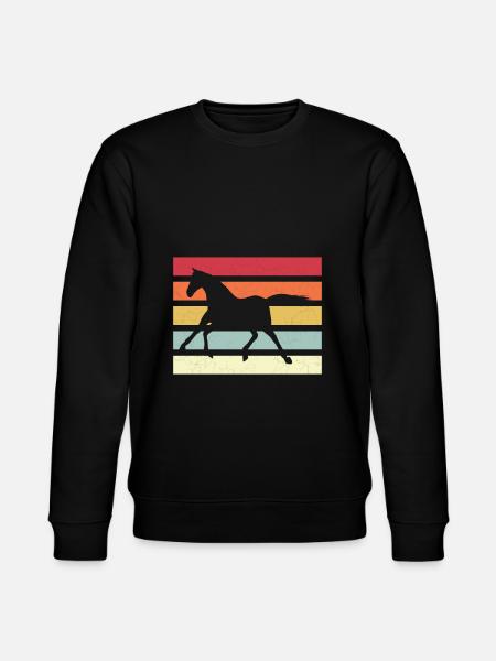 Rayures de cheval - Sweat bio CHANGER Stanley/Stella Unisexe - noir