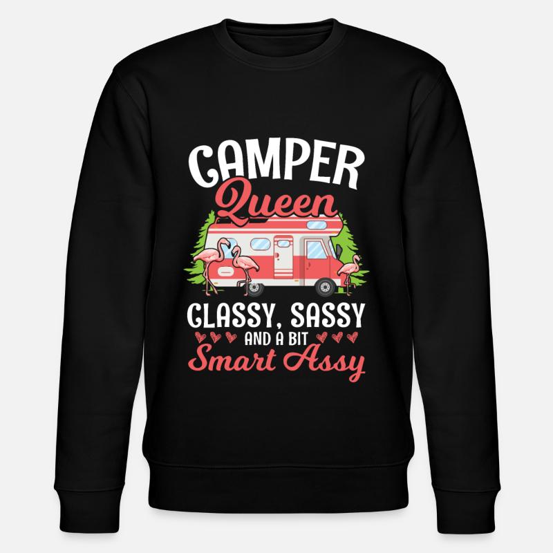 Camper Queen - Sweat bio CHANGER Stanley/Stella Unisexe - noir