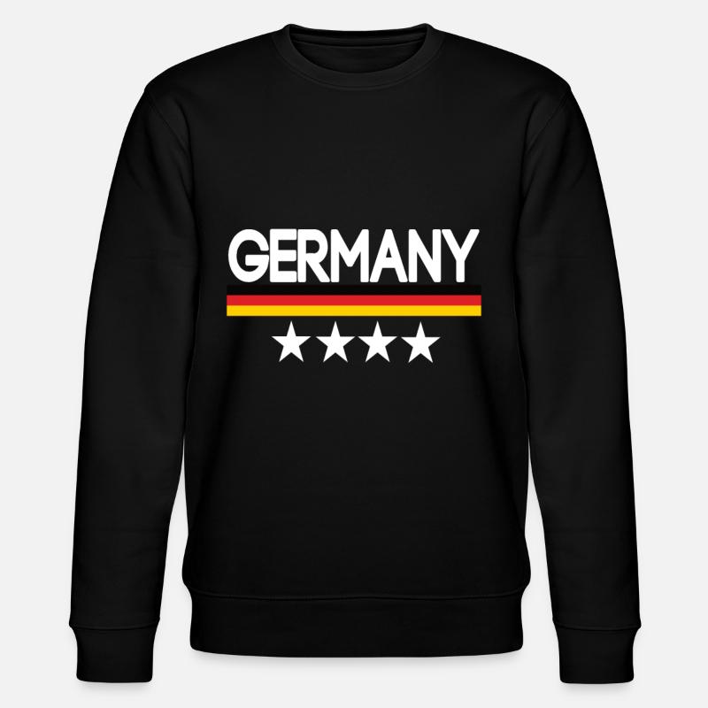 Germany - Stanley/Stella Unisex Bio-Sweatshirt CHANGER  - Schwarz