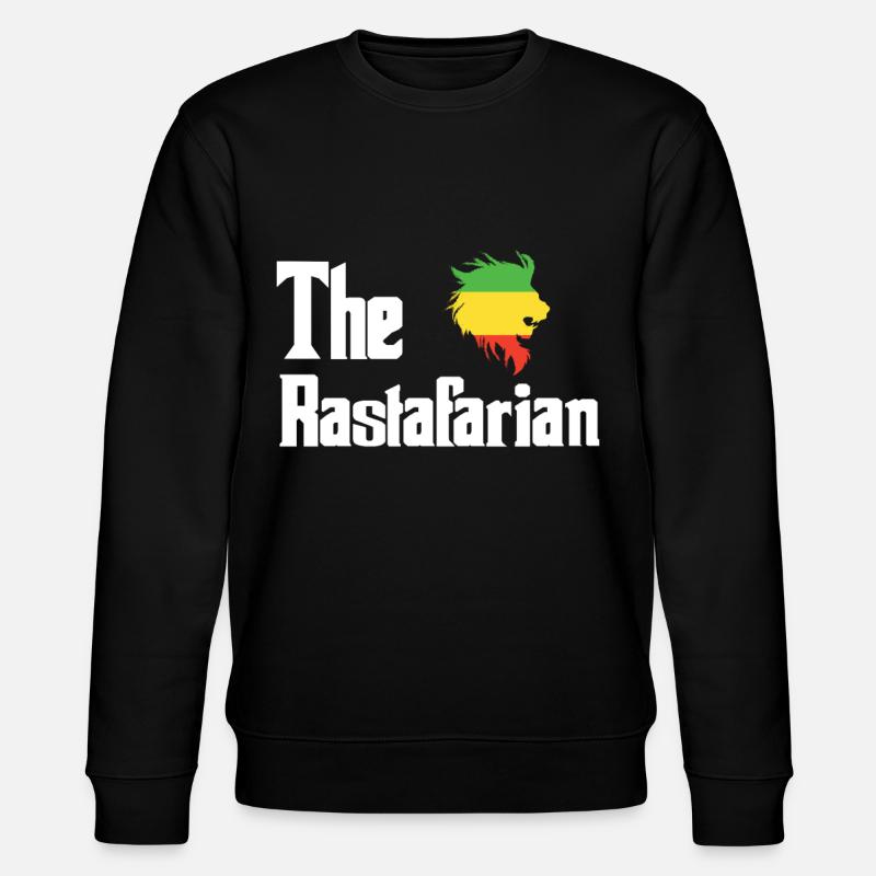 Rastafari - Stanley/Stella Unisex Bio-Sweatshirt CHANGER  - Schwarz