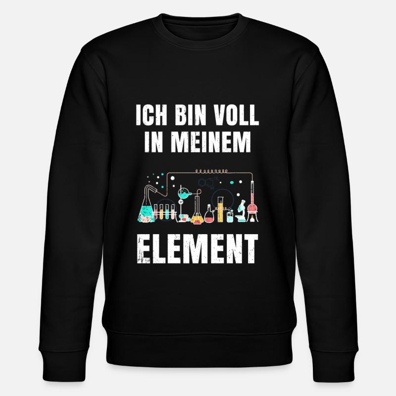 Chimie - Sweat bio CHANGER Stanley/Stella Unisexe - noir