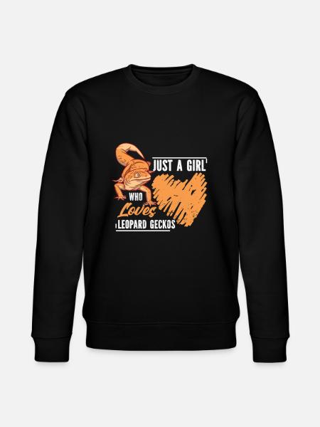 Gecko léopard - Sweat bio CHANGER Stanley/Stella Unisexe - noir