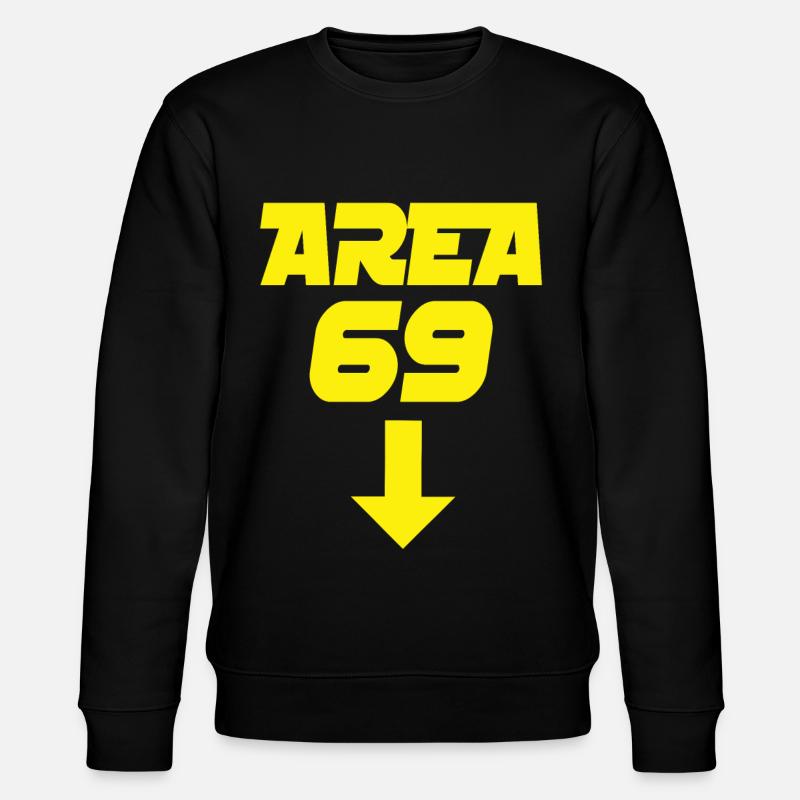 Area 69 - Stanley/Stella Unisex Bio-Sweatshirt CHANGER  - Schwarz