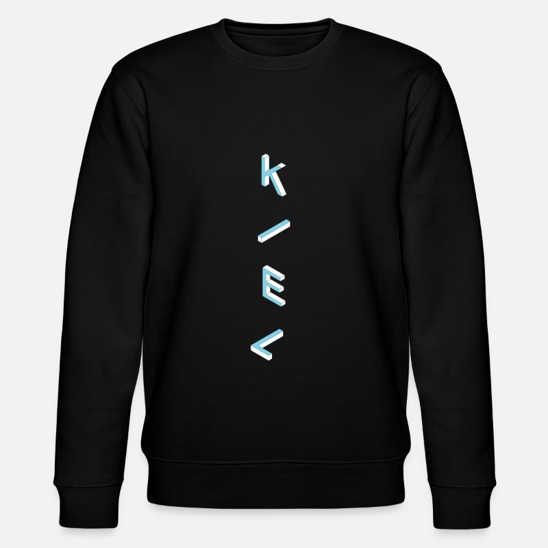 Kiel - Stanley/Stella Unisex Bio-Sweatshirt CHANGER  - Schwarz